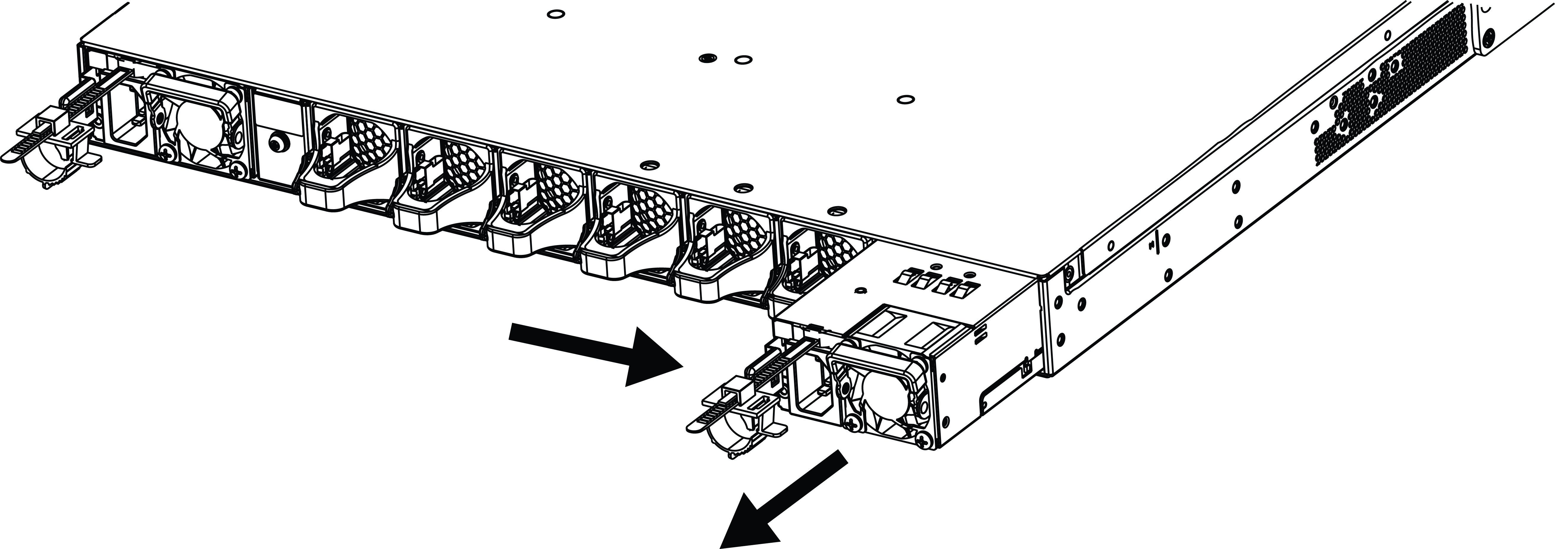Remove a Power Supply Remove a Power Supply