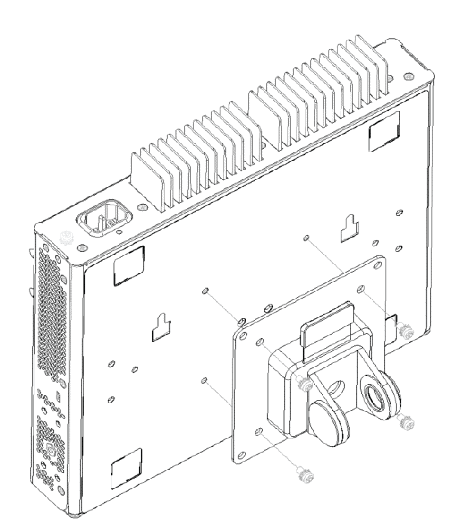 Attaching the VESA Mounting Bracket