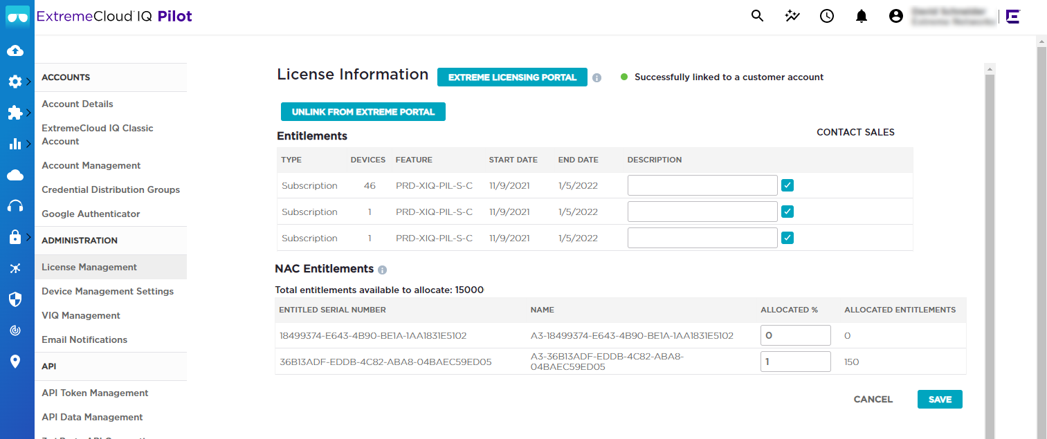 XIQLicenseManagement