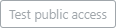 test public access icon
