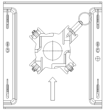 AX-BKT-AX-WNGADAPT bracket
