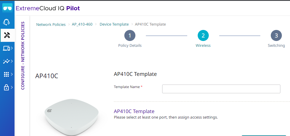 Add the AP & Device Template 2