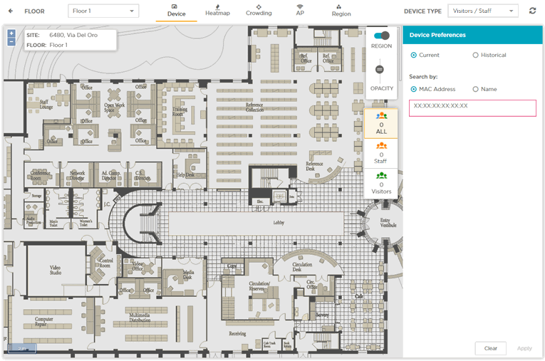 floor map