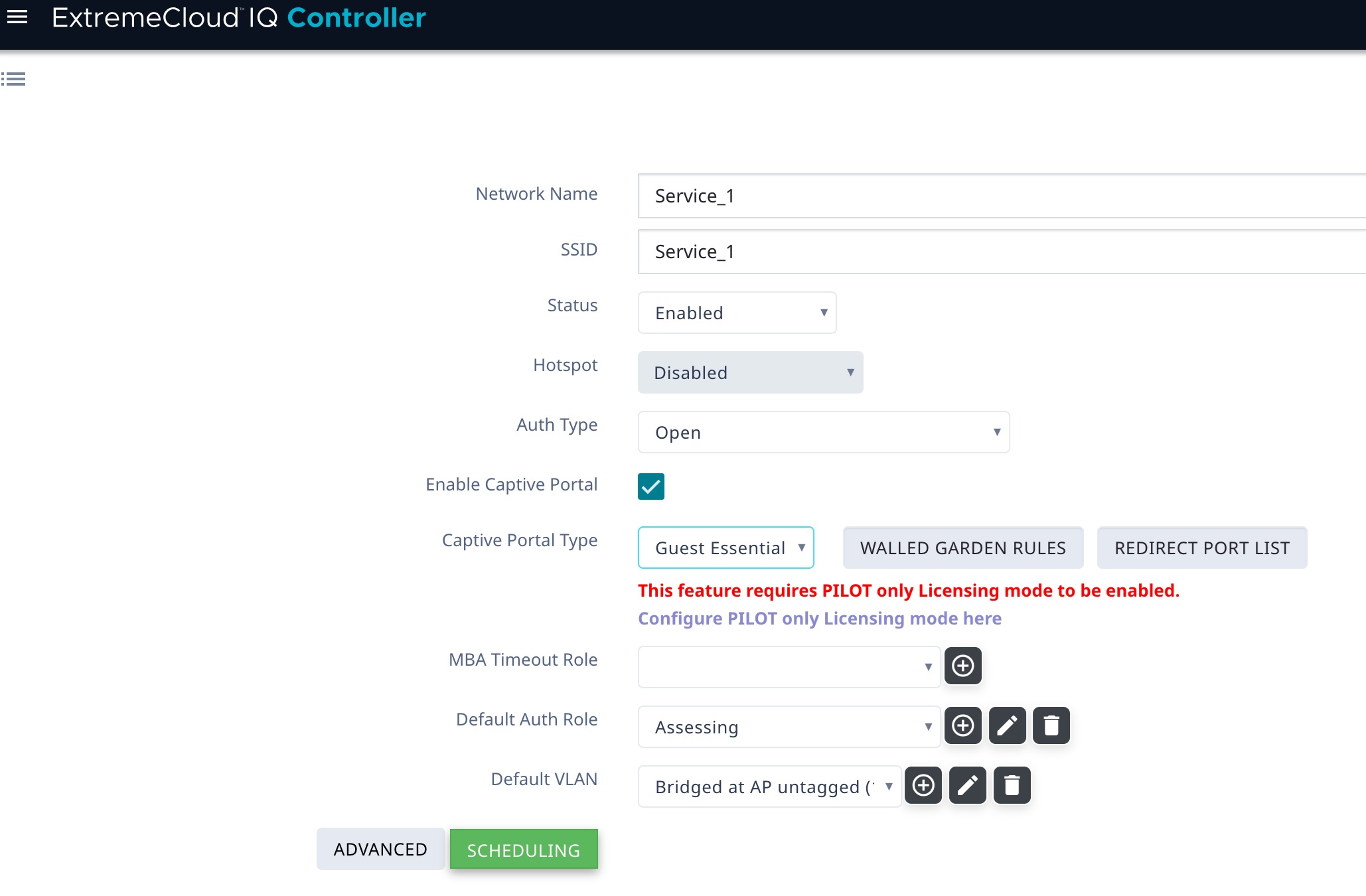 ExtremeGuest Essentials Configuration