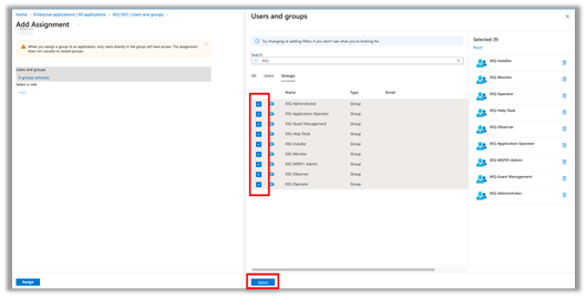 Azure - Assigning ExtremeCloud IQ User Groups to an Azure User Role