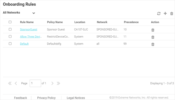 Onboarding Rules Screen