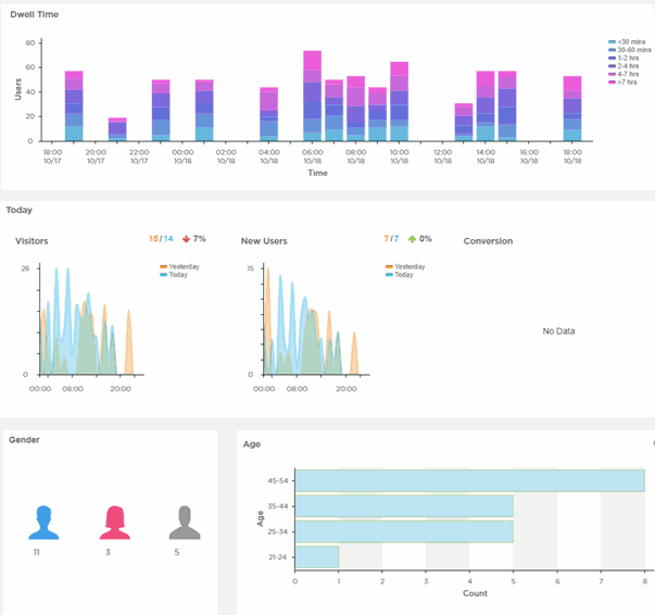 User Interface in Standard View - Bottom