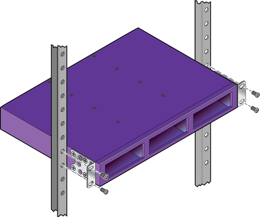 VX-RPS-1000 Shelf Mounted in a Rack