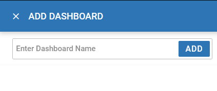 Custom dashboard widget