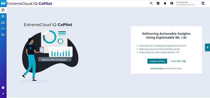 CoPilot tab with Enable CoPilot button.