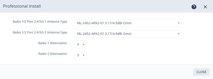 AP3000X Professional Install Configuration