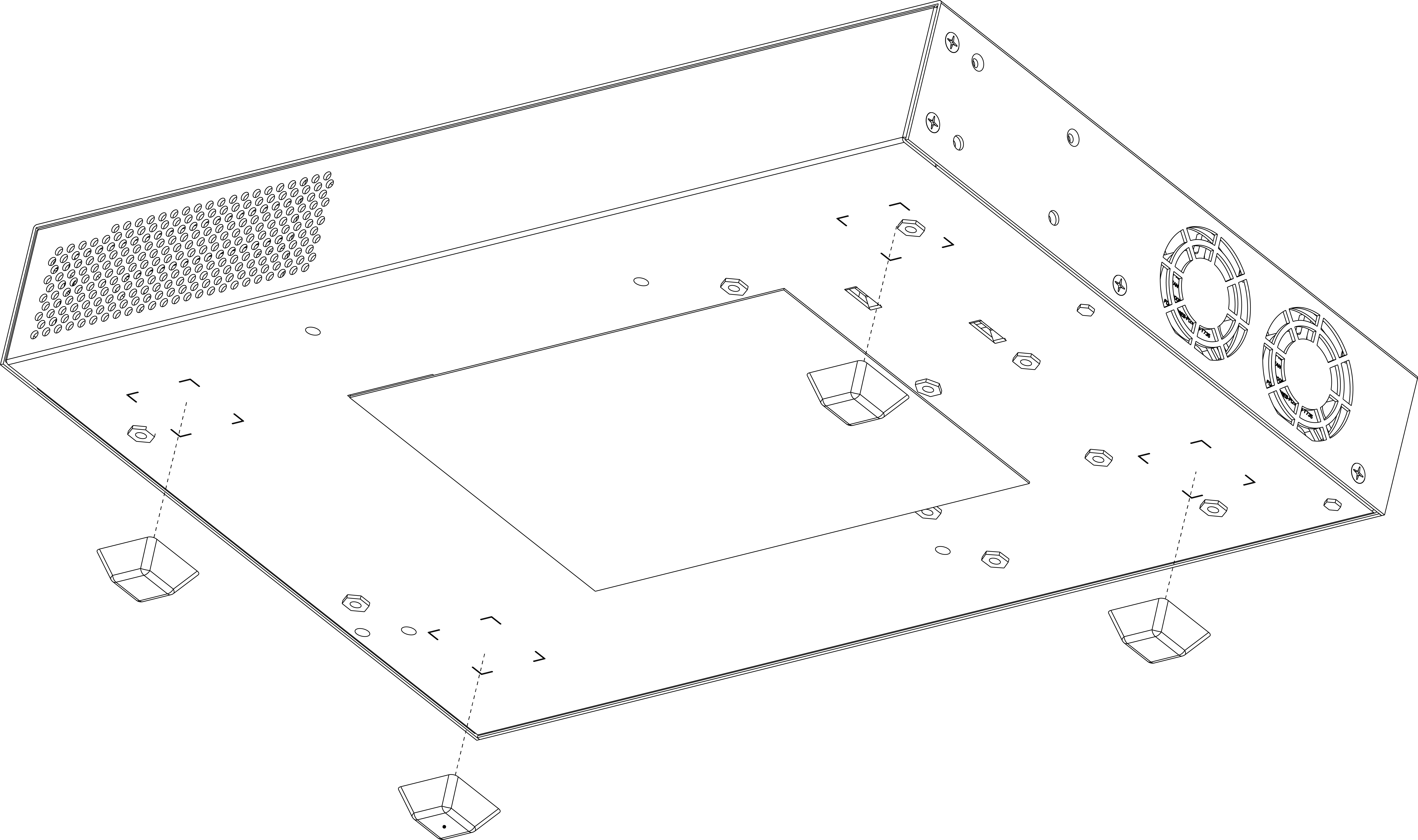 Table Mount: Attaching Rubber Feet