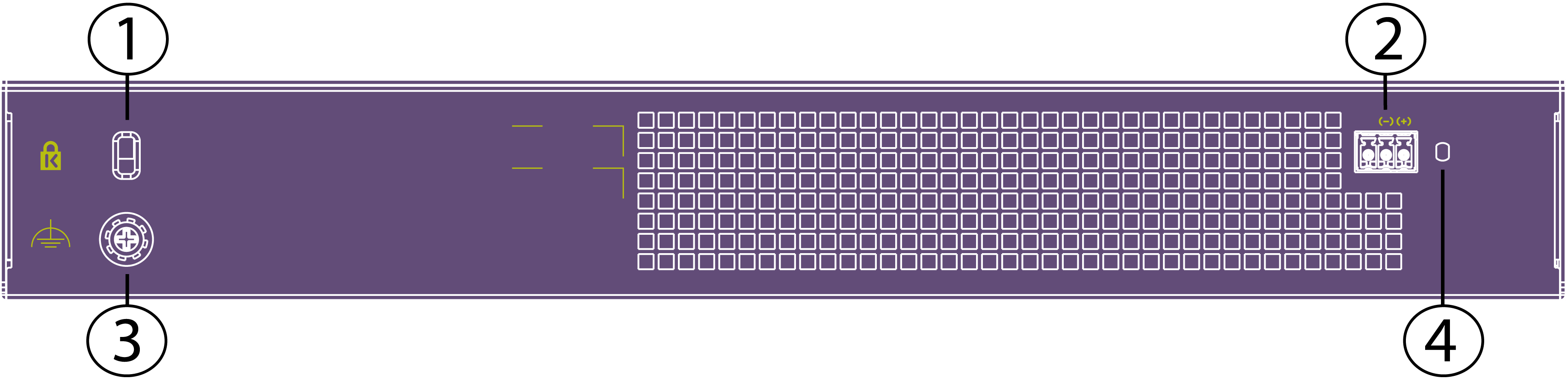 5320-16P-4WX-DC Rear Panel