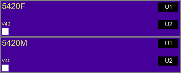 5420 Switches Shown in the Stacking Tool
