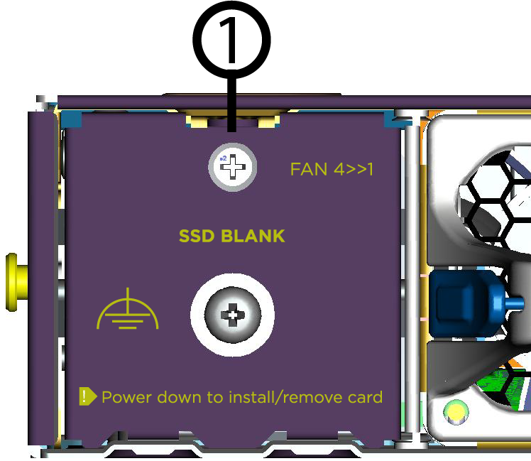 SSD Rear Panel Blank