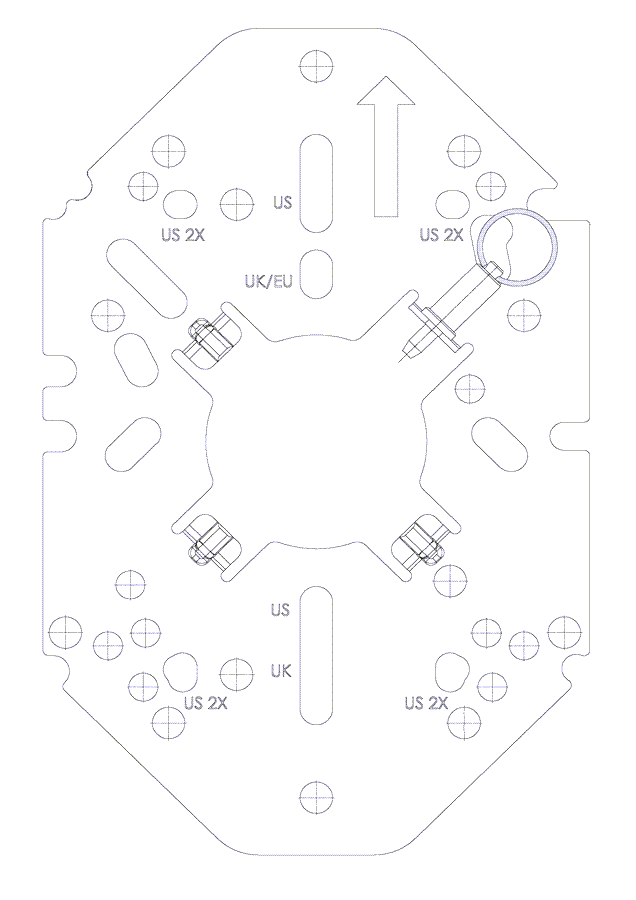 Metal part of the AHH-AC-BKT-JB accessory