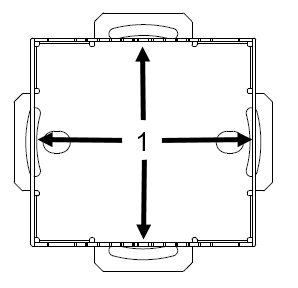 Image of the KT-147407-02 pole part with the semi-circular cuts