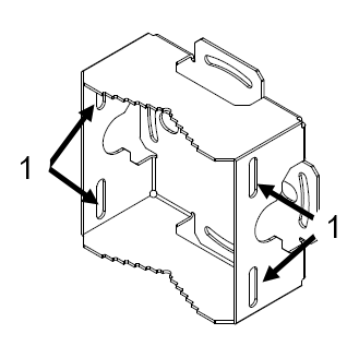 Image of the pole part with the long slots