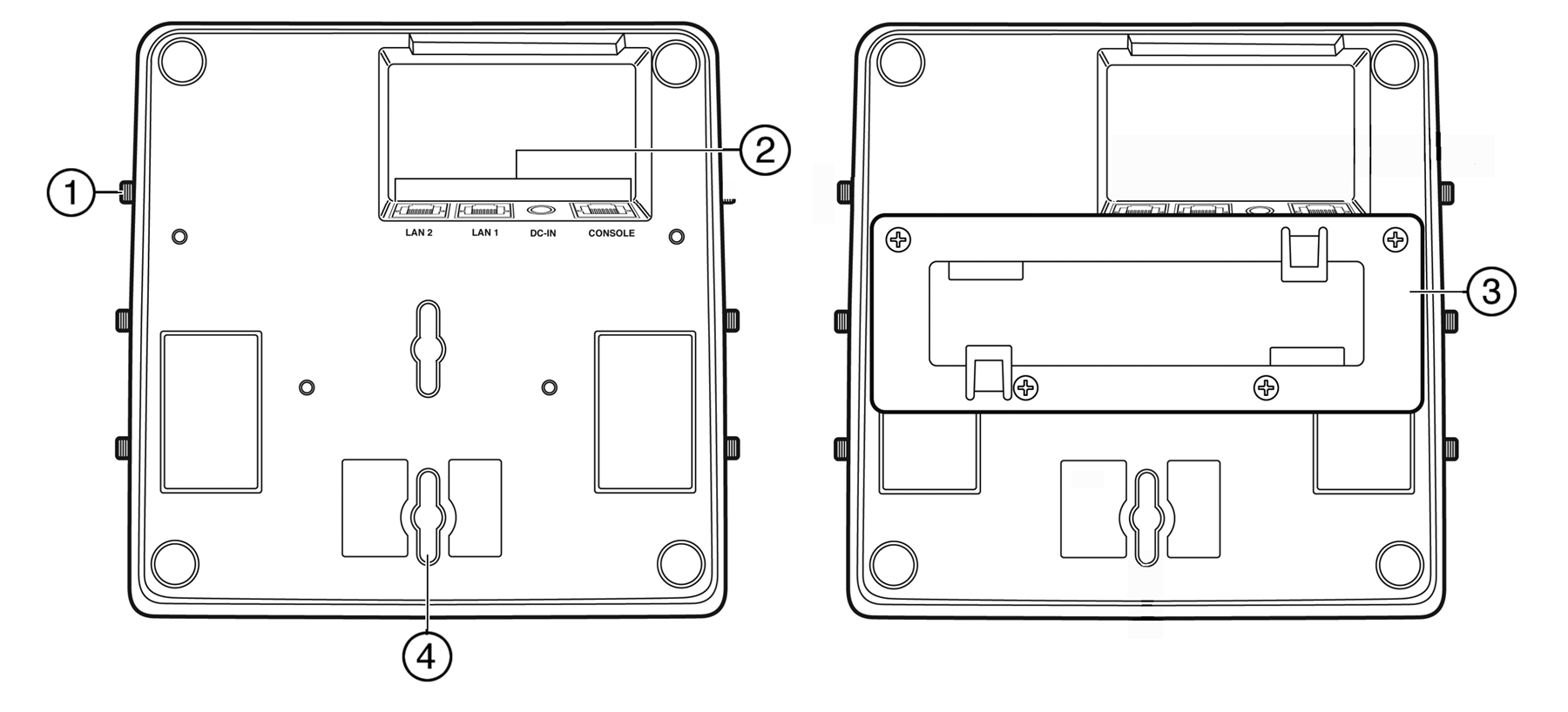 thumbnail image 2 of Extreme Networks WS-AP3825i Dual-Band Access Point - 1750Mbps, PoE, 3x3 MIMO, Used 2 of 5