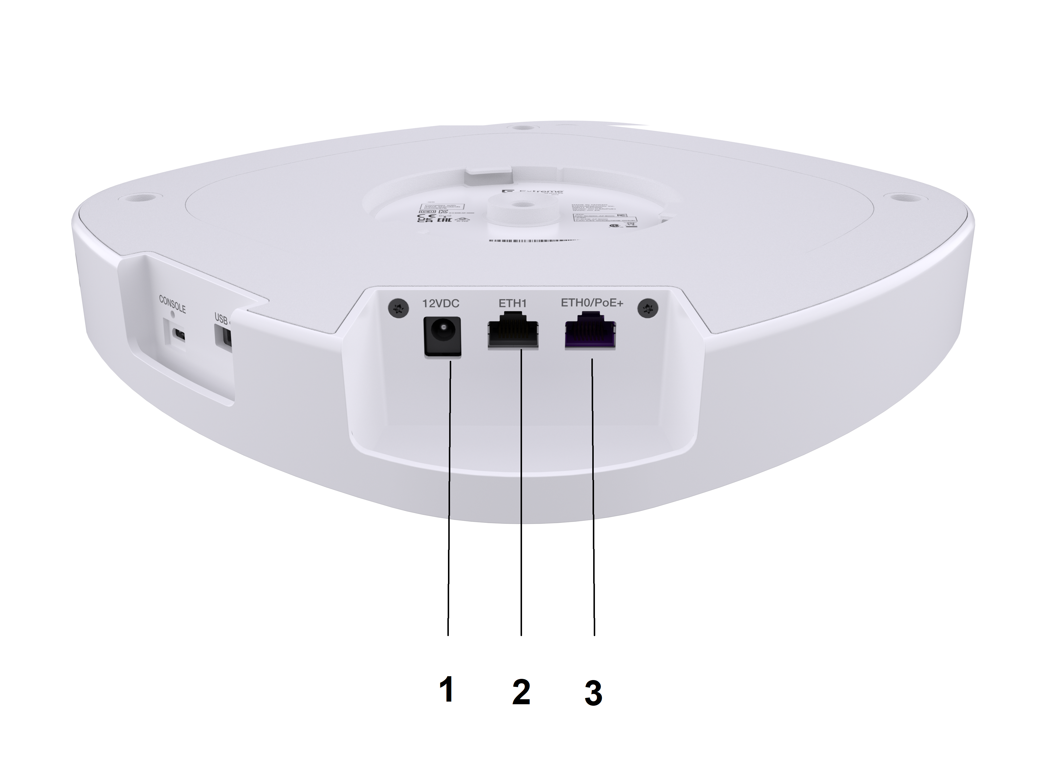 Alcapatrol Ap5020 Extreme Wireless 802.11be Wi-Fi 7 Indoor AP5020 Access Point ...