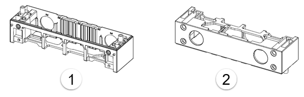 Base views of the service panel